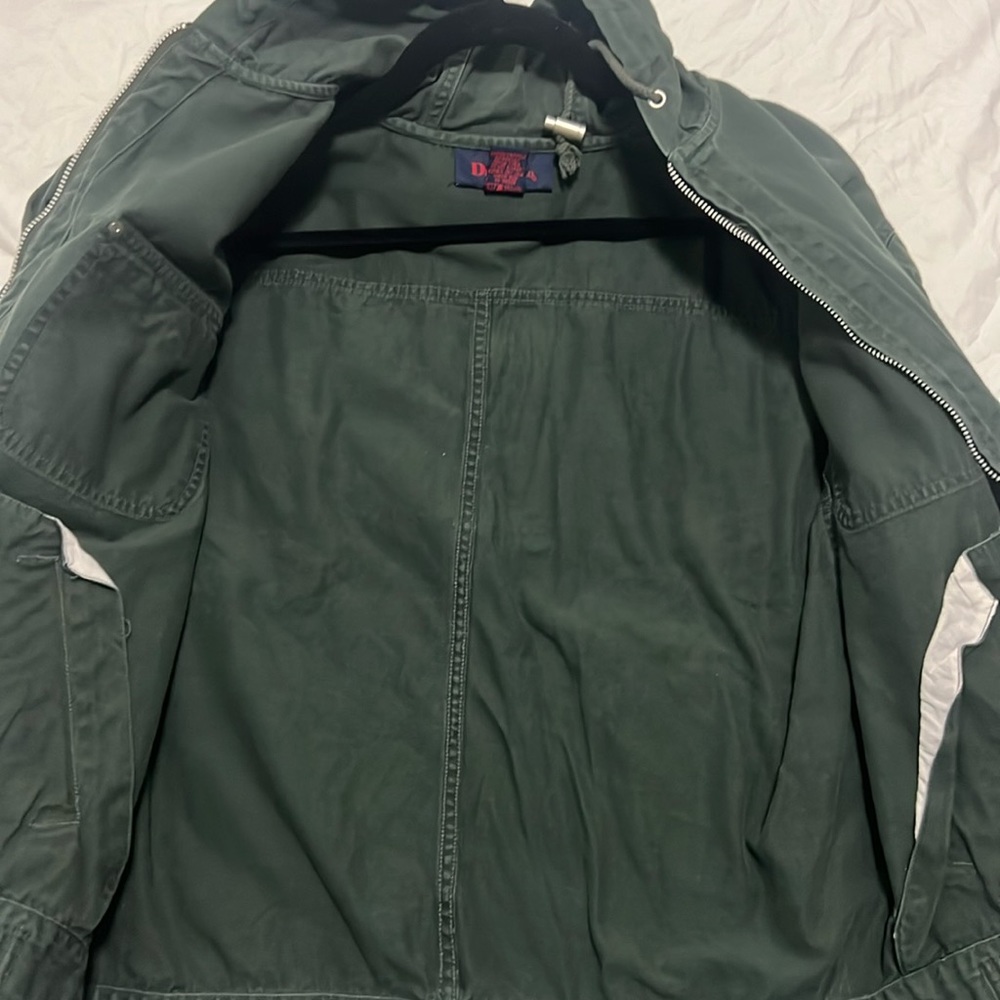 Green Denim Jacket